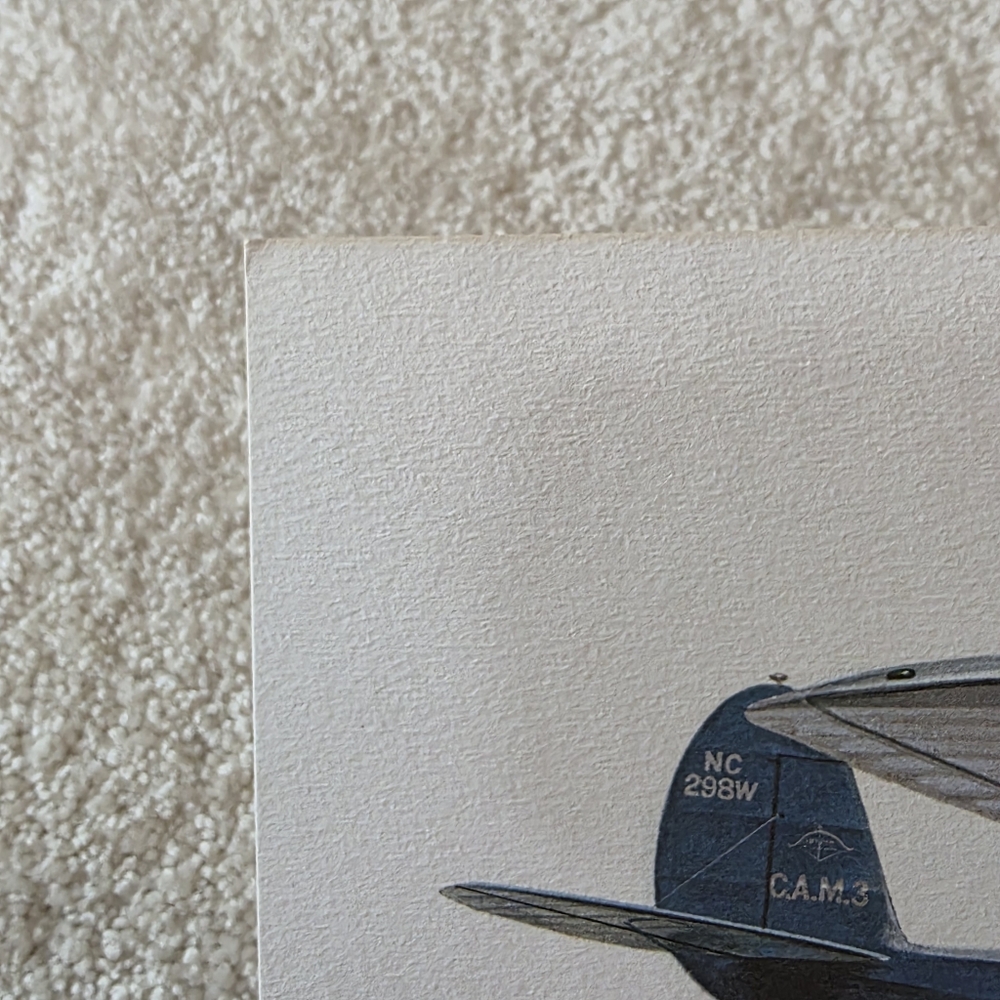 UNITED AIRLINES Lot Of 22 Vintage Aircraft Art Prints By Nixon Galloway - Picture 13 of 15